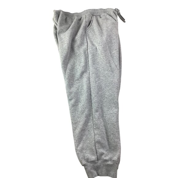 Womens Grey Fleece-Lined Jogger Sweatpants*XX-Large Plus Petite*Drawstring*EUC - Picture 4 of 7
